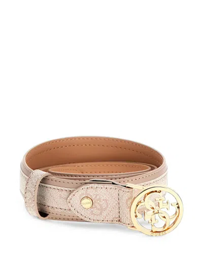 Guess Usa Kerima Monogram-print Belt In Multi