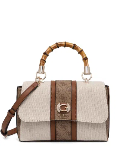 Guess Usa Kerima Tote Bag In Braun