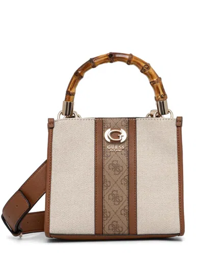 Guess Usa Kerima Tote Bag In Braun