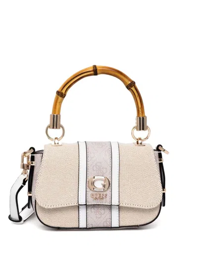 Guess Usa Kerima Tote Bag In Nude