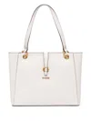 Guess Usa Kuba Tote Bag In White