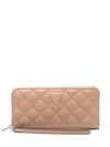 Guess Usa Large Laurel Wallet In Pink