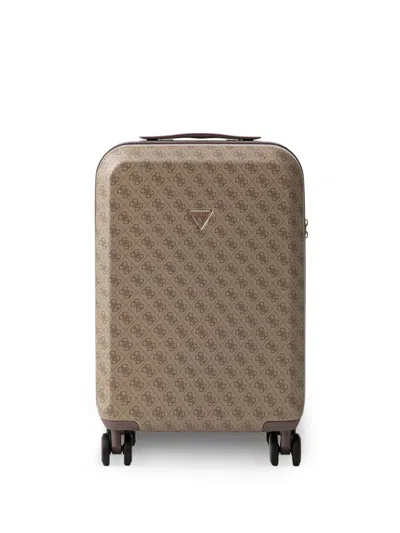 Guess Usa Latona Logo Trolley In Brown