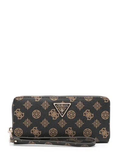 Guess Usa Laurel Wallet In 褐色