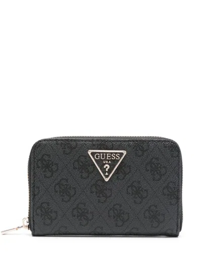 Guess Usa Laurel Wallet In Black