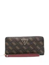 Guess Usa Laurel Wallet In Brown