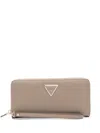 Guess Usa Laurel Wallet In Neutrals