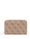 Guess Usa Laurel Wallet In Neutrals