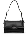 Guess Usa Leather Cross Body Bag In 黑色