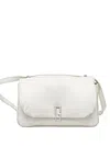 Guess Usa Leather Cross Body Bag In White