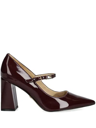 Guess Usa Leather Pumps In Red