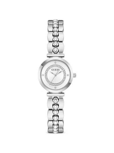 Guess Usa Leena 26mm Watch In Silver