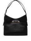 Guess Usa Lefia Buckle-detail Tote Bag In Black