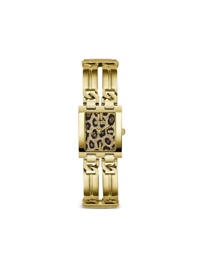 Guess Usa Leopard Dial 24mm In Neutrals