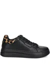 Guess Usa Leopard-print Heel Sneakers