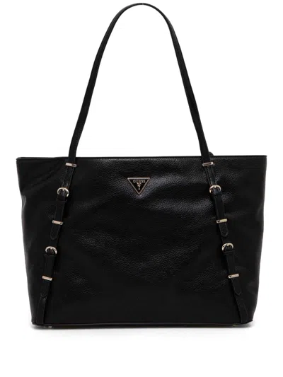 Guess Usa Levia Tote Bag In Schwarz