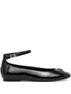 Guess Usa Levvis Ballerina Shoes In Black