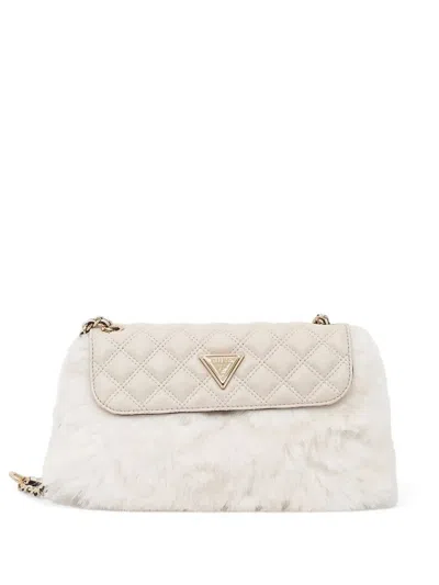 Guess Usa Lise Shoulder Bag In Neutrals