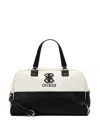 Guess Usa Logo-appliqué Tote Bag In Neutral