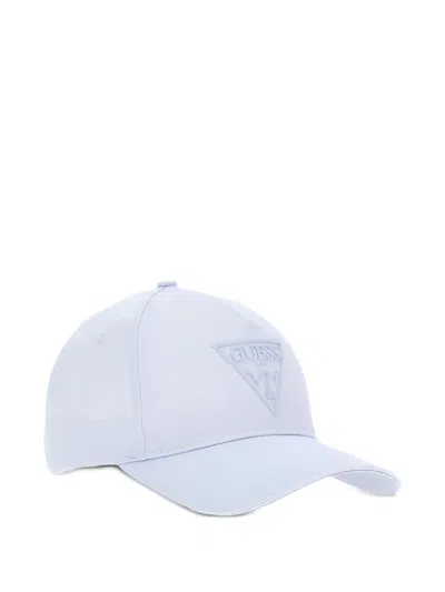 Guess Usa Logo Baseball Cap In Blue