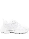 Guess Usa Logo-detail Chunky Sneakers In White