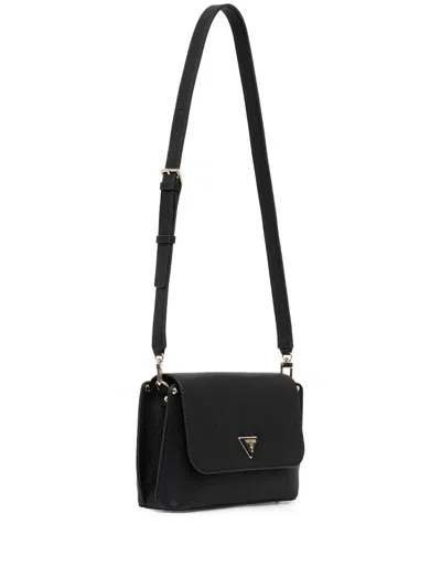 Guess Usa Logo-detail Cross Body Bag In Black