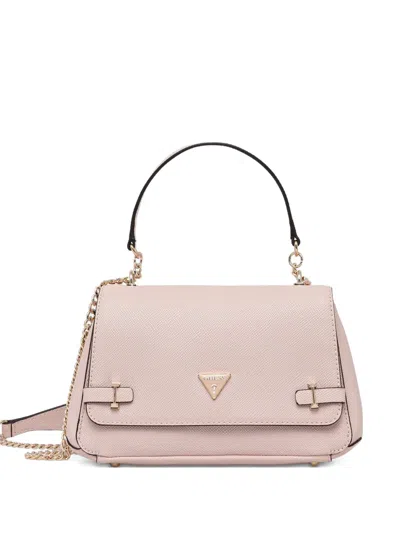 Guess Usa Logo-detail Cross Body Bag In Pink
