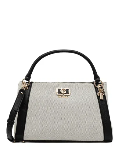 Guess Usa Logo-detail Top-handles Tote Bag In White