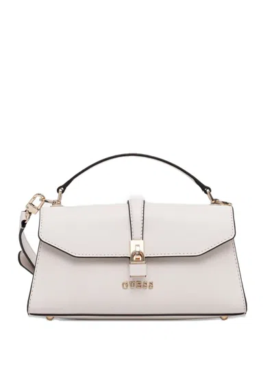 Guess Usa Logo-detail Tote Bag In Neutral