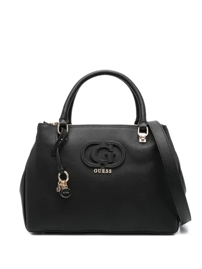 Guess Usa Logo Handbag In Black