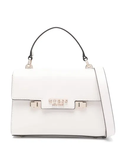 Guess Usa Logo-lettering Tote Bag In 中性色