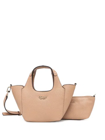 Guess Usa Logo-lettering Tote Bag