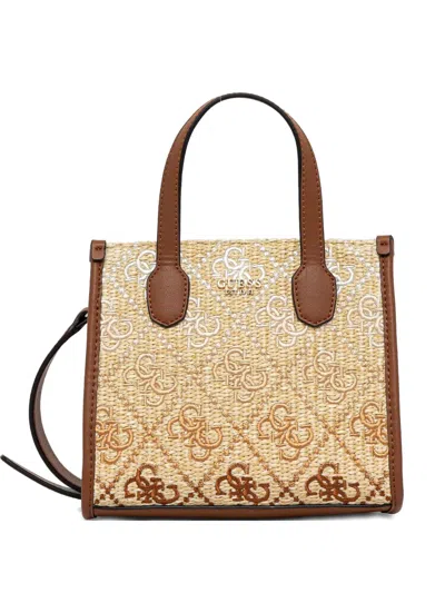 Guess Usa Logo-lettering Tote Bag