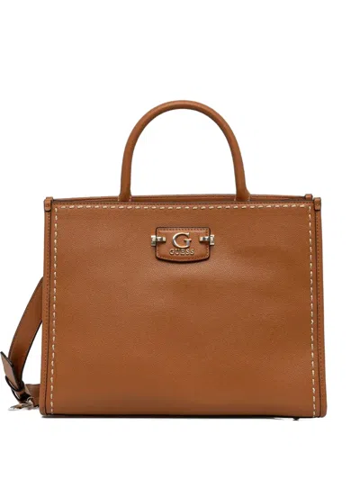 Guess Usa Logo-lettering Tote Bag