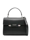 Guess Usa Logo-lettering Tote Bag In Black
