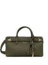 Guess Usa Logo-lettering Tote Bag In Green