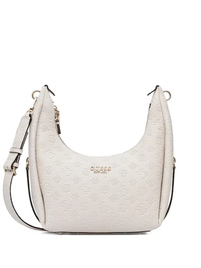 Guess Usa Logo-lettering Tote Bag In White