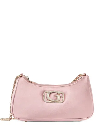 Guess Usa Logo-plaque Tote Bag In Pink