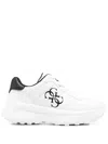 Guess Usa Logo-print Sneakers In Multi