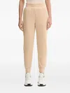Guess Usa Logo-print Track Pants In Neutral