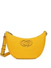 Guess Usa Logo Shoulder Bag In Yellow