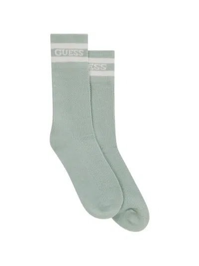 Guess Usa Logo Socks In Multi