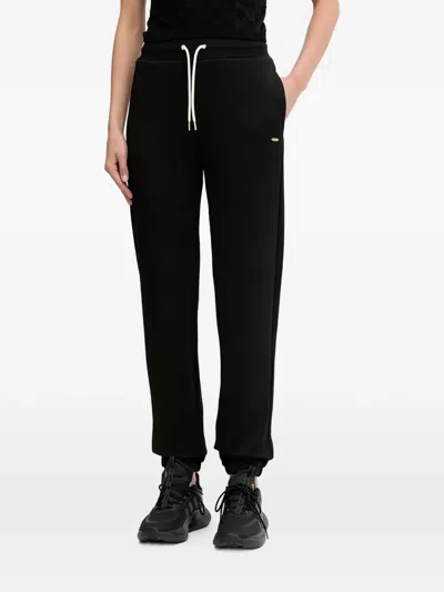 Guess Usa Logo Trousers In Black