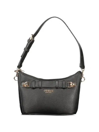 Guess Usa Logo-lettering Pebbled Tote Bag In Pink