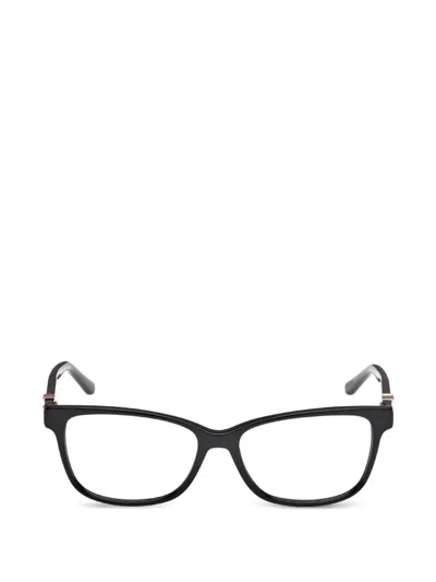 Guess Usa Logo-plaque Square-frame Glasses In White