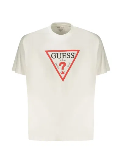 Guess Usa Logo-print T-shirt In Multi