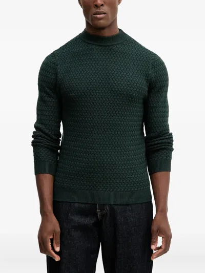 Guess Usa Long-sleeves Sweater In Green