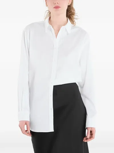 Guess Usa Long-sleeve Shirt In White