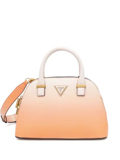 Guess Usa Lossie Tote Bag In Orange