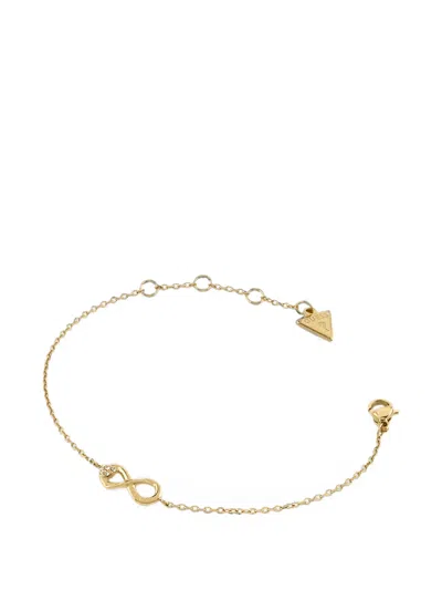 Guess Usa Love Bites Bracelet In Gold